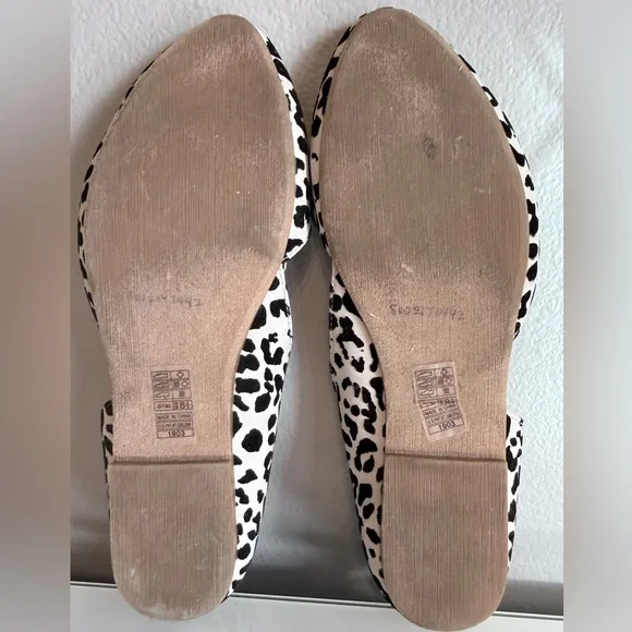 Malibu Blowfish Women's Leopard Print Flats - Picture 10 of 14